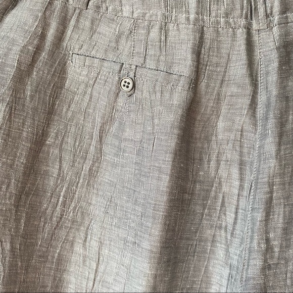 Gerry Webber womens silver grey wrinkle effect pants - size 12 - Picture 8 of 14